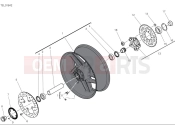 DUCATI Panigale V4 Tricolore Rear wheel