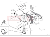 DUCATI Panigale V4 Tricolore Fuel tank