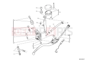 DUCATI Panigale V4 Tricolore Front brake pump