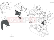 DUCATI Panigale V4 Tricolore Exhaust system - rear