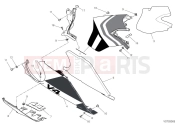 DUCATI Panigale V4 Tricolore Right side fairings