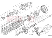 DUCATI Panigale V4 Tricolore Clutch