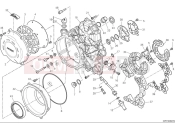 DUCATI Panigale V4 Tricolore Clutch cover