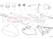 DUCATI Panigale V4 Tricolore Workshop service tools - frame