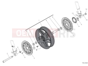 DUCATI Panigale V4 Tricolore Front wheel