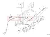 DUCATI Panigale V4 Tricolore Side stand