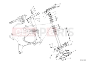 DUCATI Panigale V4 Tricolore Steering assembly