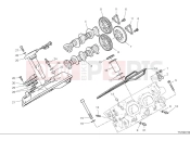 DUCATI Panigale V4 Tricolore Rear head timing system