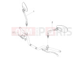 MOTOGUZZI V7 Special E5+ (EU) Driving mirror/s