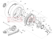 MOTOGUZZI V7 Special E5+ (EU) Rear wheel