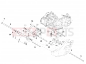 VESPA Vespa Super GTS 125 E2-E3 (RK, VT) Swinging arm