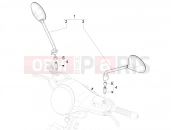 VESPA Vespa Super GTS 125 E2-E3 (RK, VT) Driving mirror/s