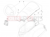 VESPA Vespa Super GTS 125 E2-E3 (RK, VT) Saddle/seats