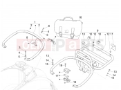vespa Vespa Super GTS 125 E2-E3 (RK, VT) Rear luggage rack