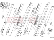 DUCATI Hypermotard 698 Mono Front fork (Asia)