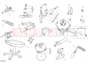DUCATI Hypermotard 698 Mono Workshop service tools - engine (2)
