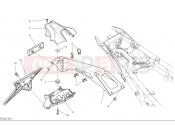 DUCATI Hypermotard 698 Mono License plate holder