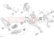 DUCATI Hypermotard 698 Mono Right footrest