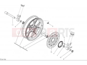 DUCATI Hypermotard 698 Mono Front wheel
