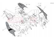 DUCATI Hypermotard 698 Mono Rear fairings