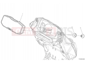 DUCATI 2025 Hypermotard 698 Mono RVE Instrument panel