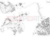 DUCATI 2025 Hypermotard 698 Mono RVE Secondary air system