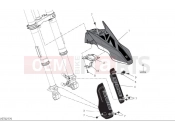 DUCATI 2025 Hypermotard 698 Mono RVE Front mudguard