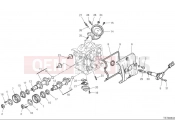 DUCATI Hypermotard 950 Horizontal head timing system