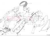 DUCATI Hypermotard 950 Rear fairings