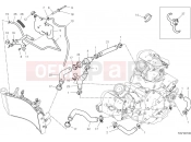 DUCATI Hypermotard 950 SP Cooling circuit