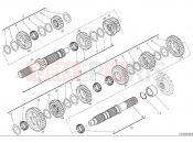 DUCATI Hypermotard 950 SP Gear box