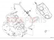 DUCATI Hypermotard 950 SP Secondary air system