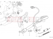 DUCATI Hypermotard 950 SP Side stand
