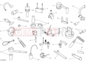 DUCATI Hypermotard 950 SP Workshop service tools - engine