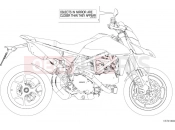 DUCATI Hypermotard 950 SP Positioning plates