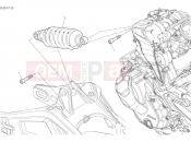 DUCATI Monster Rear shock absorber