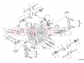 DUCATI Monster Horizontal cylinder head