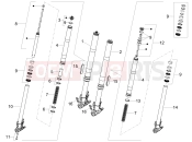 MOTOGUZZI Stelvio Duecento Tributo E5+ (EU) Front fork Sachs