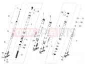 MOTOGUZZI V100 Mandello E5 (EU) Front fork Kayaba