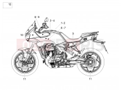 MOTOGUZZI V100 Mandello S E5 (EU) Decal