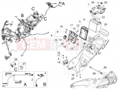 MOTOGUZZI V100 Mandello E5+ (EU) Rear electrical system