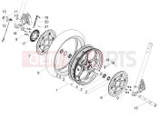 MOTOGUZZI V100 Mandello E5+ (EU) Front wheel