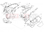 MOTOGUZZI V100 Mandello E5+ (AU, JP) Side fairing