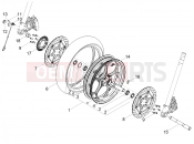 MOTOGUZZI V100 Mandello S E5+ (AU, JP) Front wheel