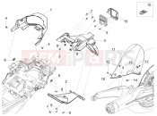 MOTOGUZZI V100 Mandello S E5+ (AU, JP) Rear mudguard