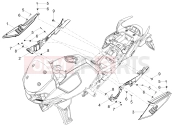 MOTOGUZZI V100 Mandello Wind Tunnel E5+ ABS 2025 (EU) Central body