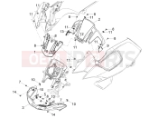 MOTOGUZZI V100 Mandello Wind Tunnel E5+ ABS 2025 (EU) Front fairing