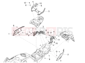 MOTOGUZZI V100 Mandello Wind Tunnel E5+ ABS 2025 (EU) Rear body