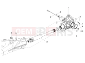 MOTOGUZZI V100 Mandello Wind Tunnel E5+ ABS 2025 (EU) Rear transmission