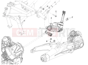 MOTOGUZZI V100 Mandello Wind Tunnel E5+ ABS 2025 (EU) Shock absorber